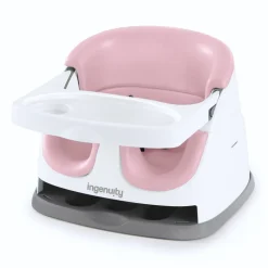 Rehausseur de chaise bébé 2 en 1 rose