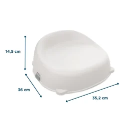 Rehausseur de chaise easy blanc crème