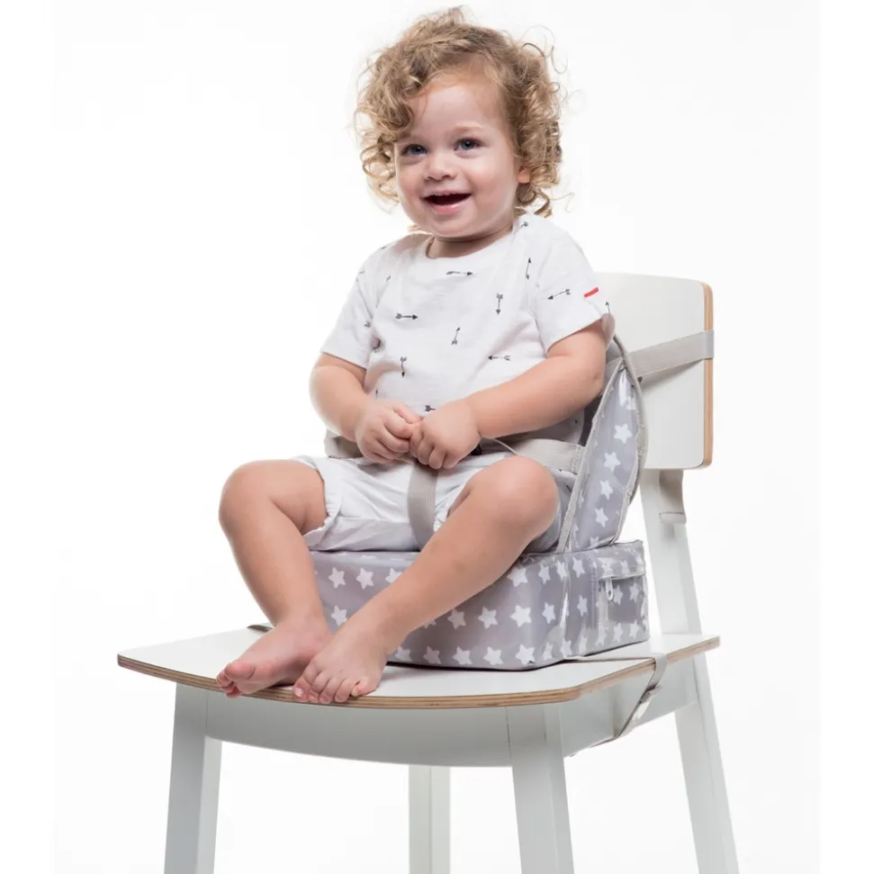 Rehausseur de chaise easy up white stars