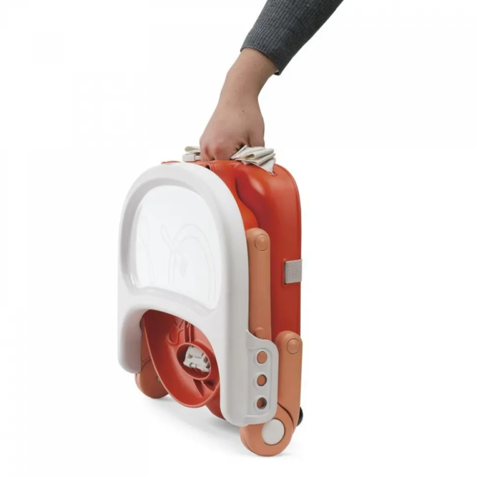 Rehausseur de chaise pocket snack poppy red