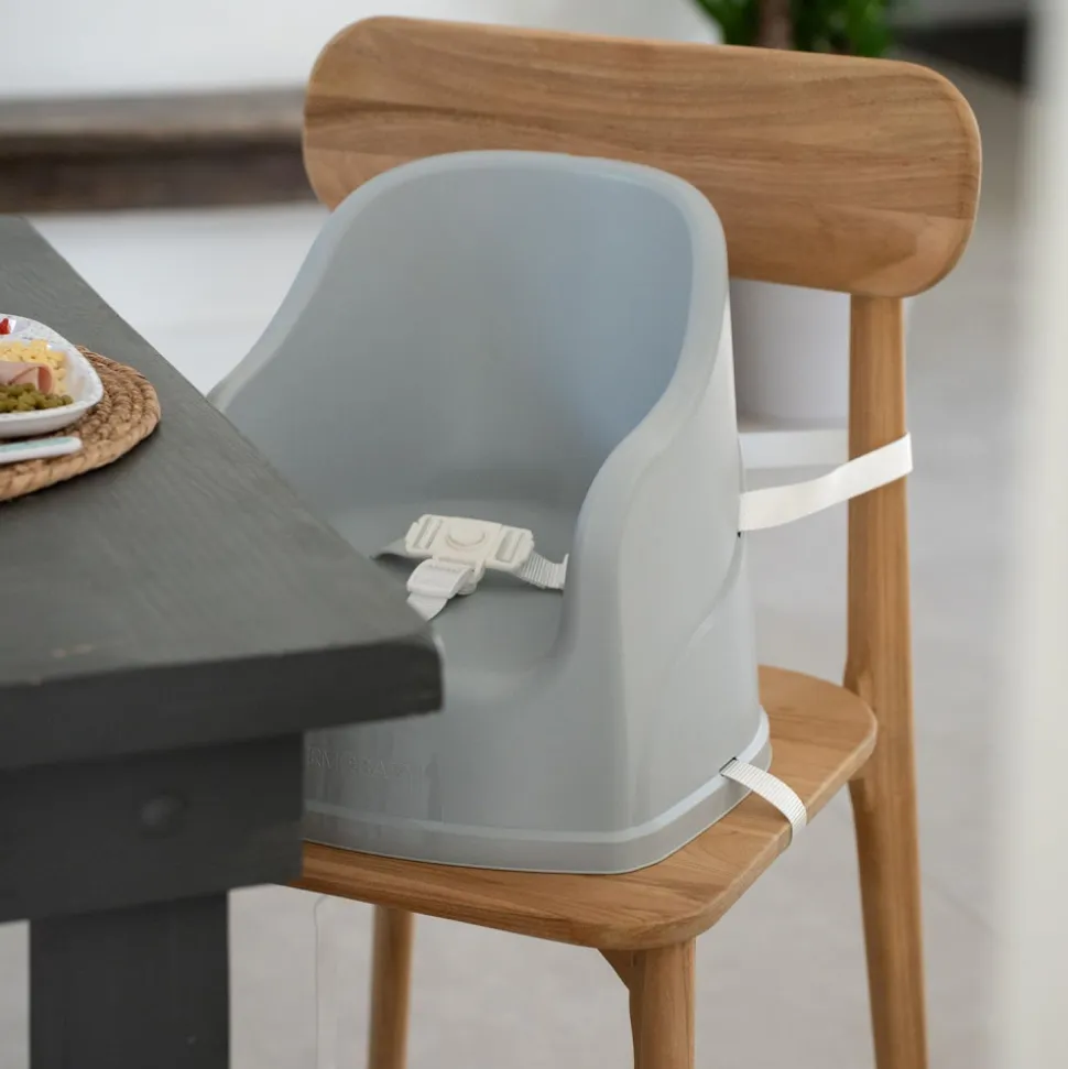 Rehausseur de chaise tudi gris velours
