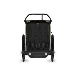 Remorque pour vélo chariot cross 2 faded khaki