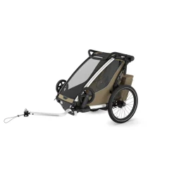 Remorque pour vélo chariot cross 1 faded khaki