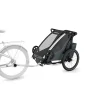 Remorque pour vélo chariot cross 1 dark slate