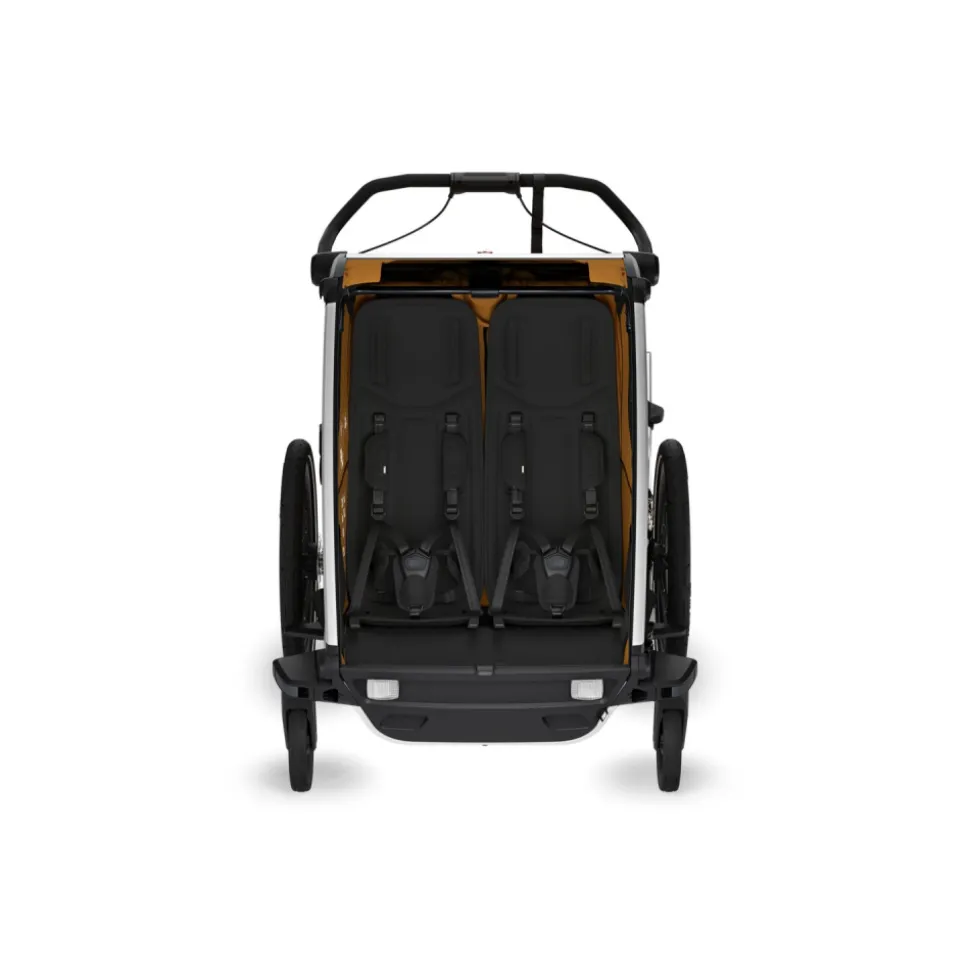 Remorque pour vélo chariot sport 2 natural gold