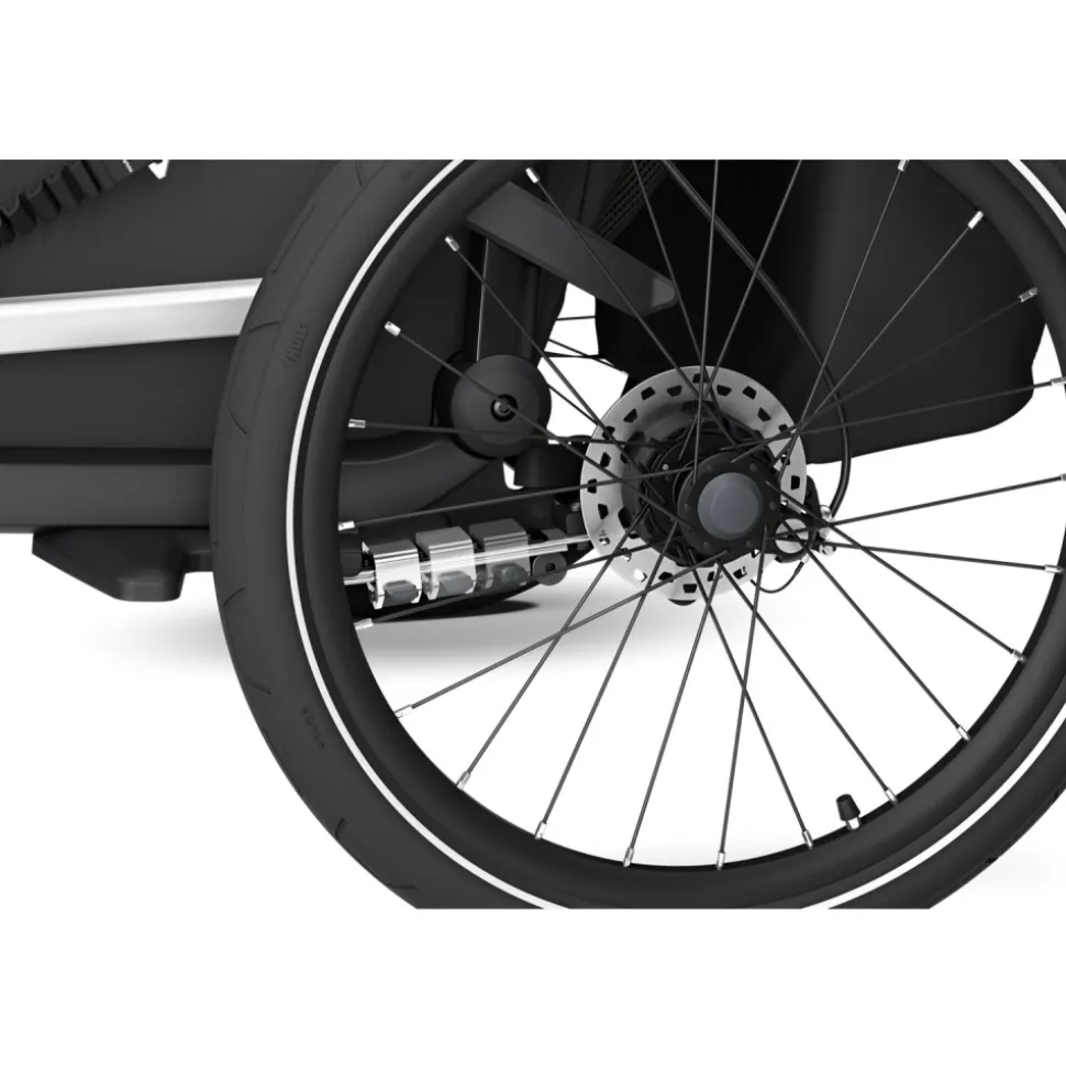 Remorque pour vélo chariot sport 1 black