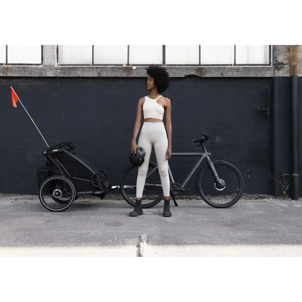 Remorque pour vélo chariot sport 2 black
