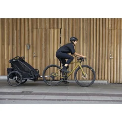 Remorque pour vélo chariot sport 2 black