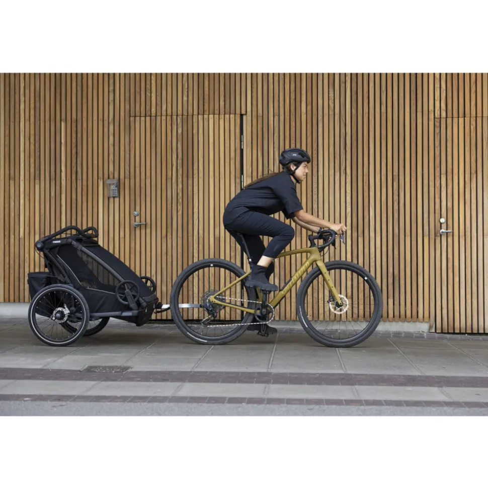 Remorque pour vélo chariot sport 2 black