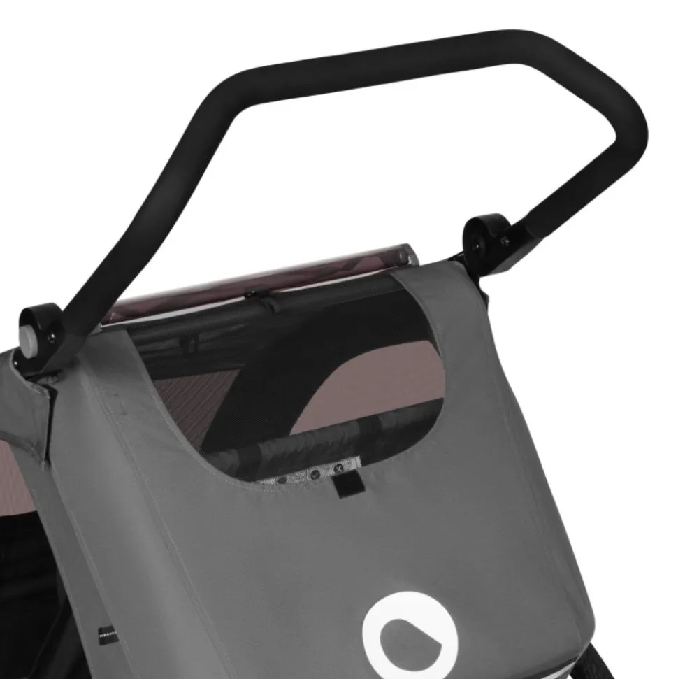 Remorque à vélo cama grey graphite