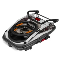 Remorque à vélo cama grey graphite