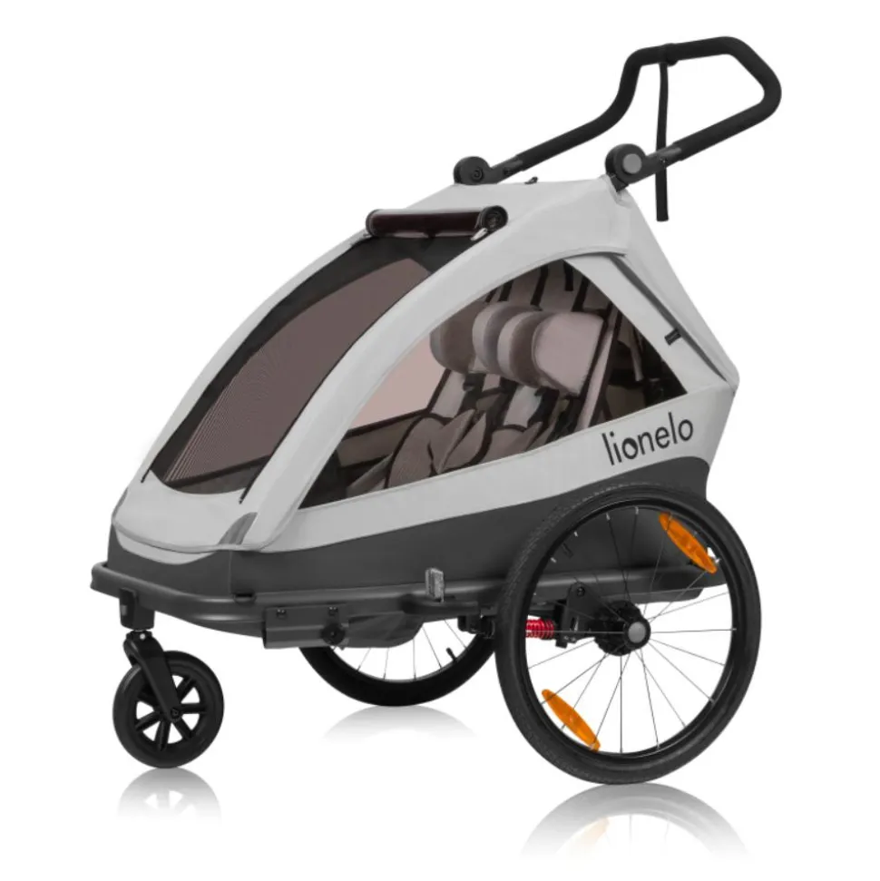 Remorque à vélo cama grey graphite