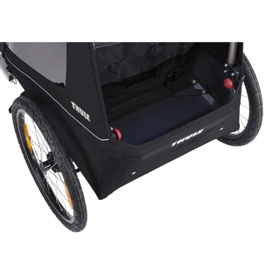 Remorque à vélo pour enfant coaster xt black