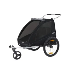 Remorque à vélo pour enfant coaster xt black