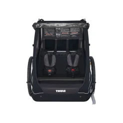 Remorque à vélo pour enfant coaster xt black