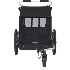 Remorque à vélo pour enfant coaster xt black
