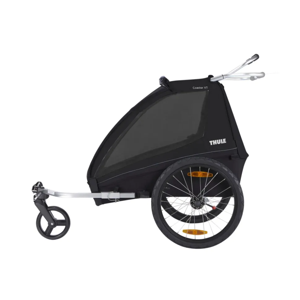 Remorque à vélo pour enfant coaster xt black