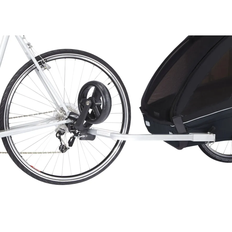 Remorque à vélo pour enfant coaster xt black