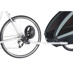 Remorque à vélo pour enfant coaster xt soft blue