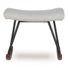 Repose pied pour fauteuil d'allaitement luxe crème