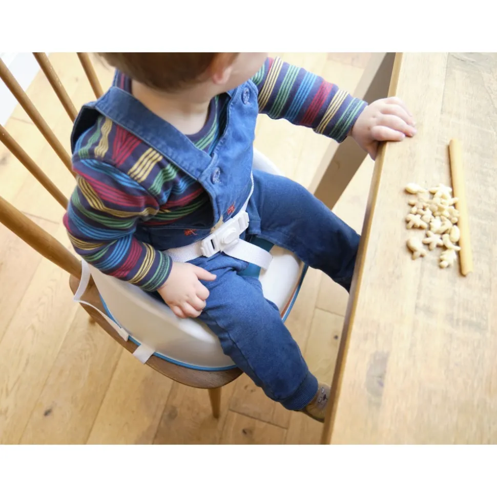 Réhausseur de chaise booster squish bleu roi