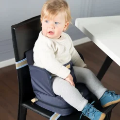 Réhausseur de chaise nomade bleu