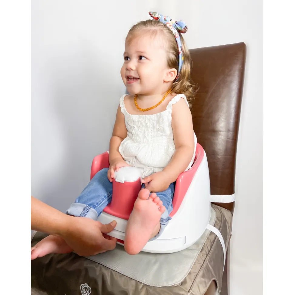 Réhausseur de chaise pod booster corail