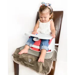 Réhausseur de chaise pod booster corail