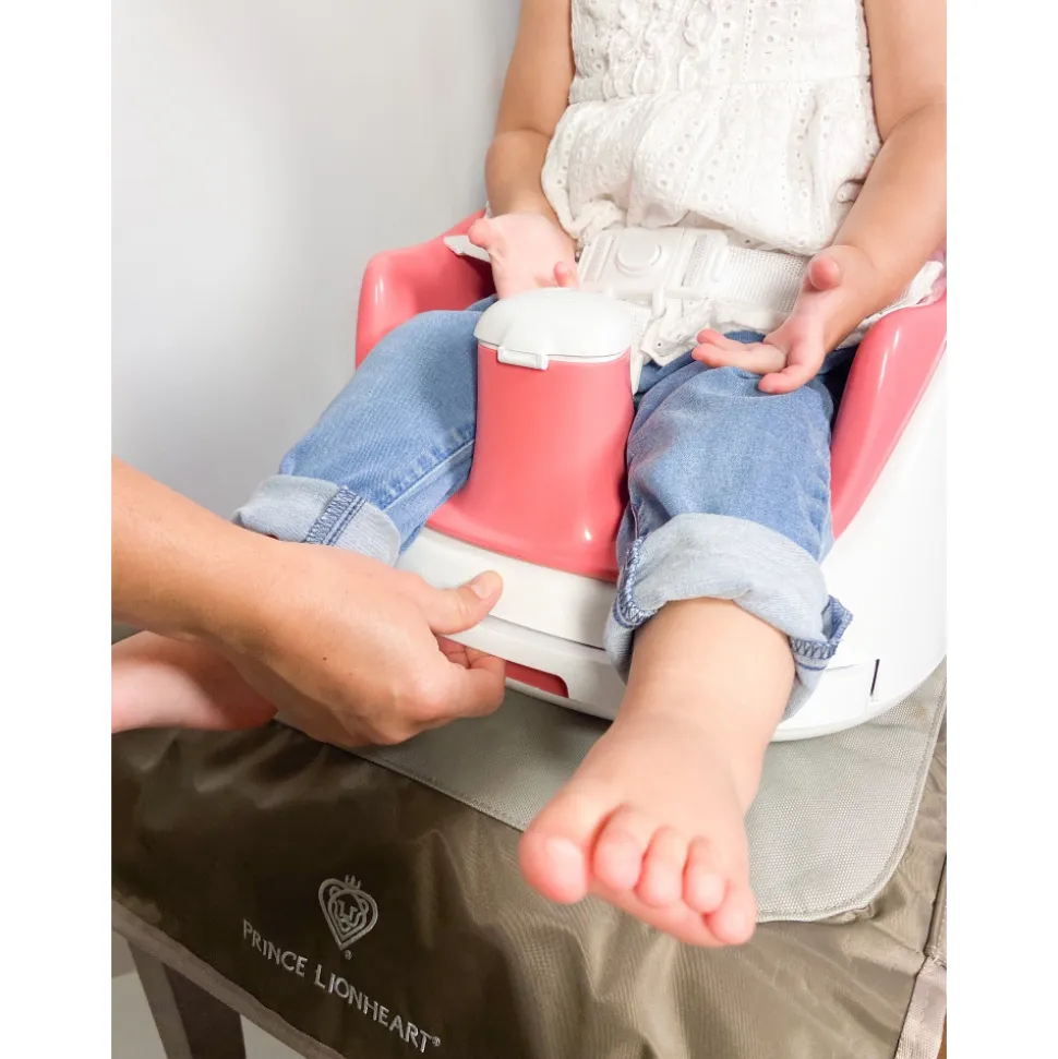 Réhausseur de chaise pod booster corail
