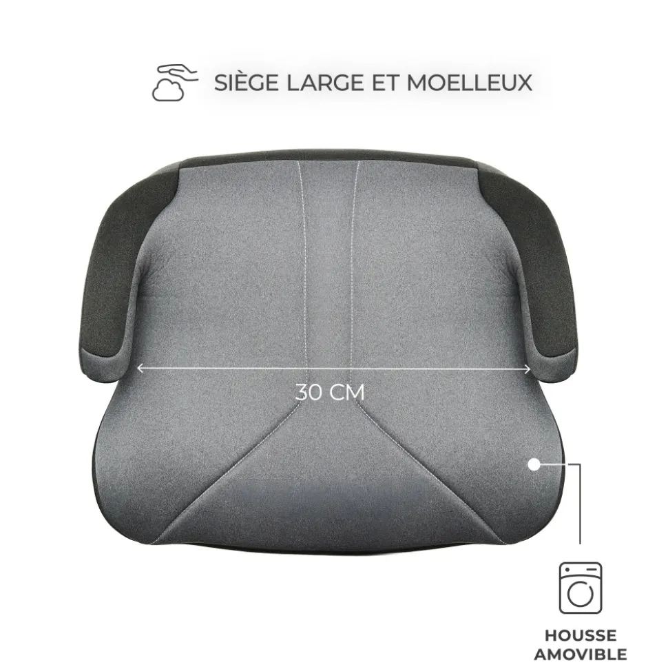 Réhausseur i-boost2 i-size grey