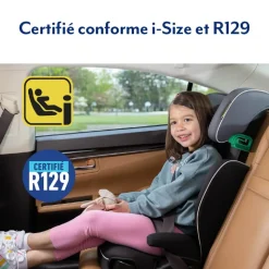 Réhausseur siège auto avec dossier logico l r129 midnight