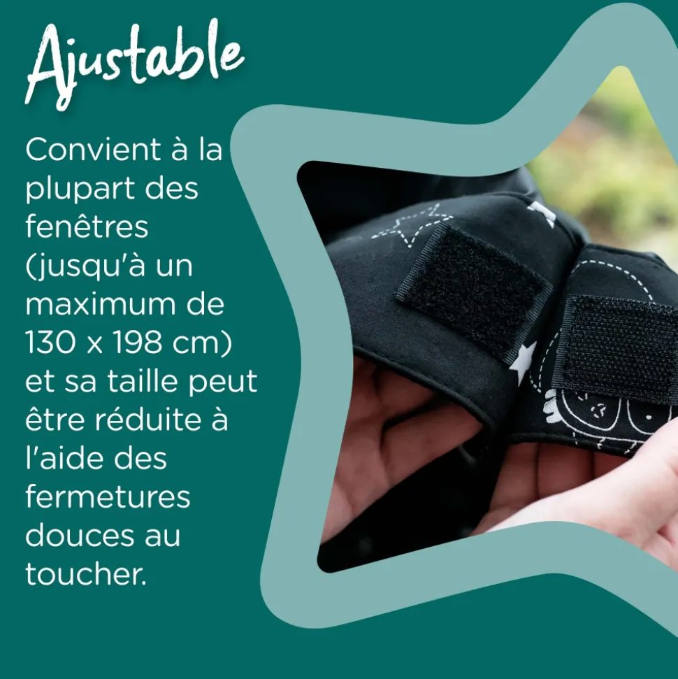 Rideau occultant nomade - gro-anywhere blind