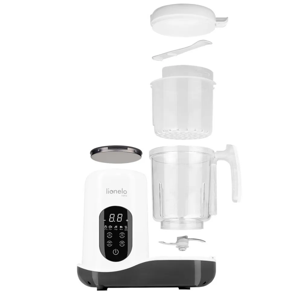 Robot cuiseur / mixeur bébé - white natural grey