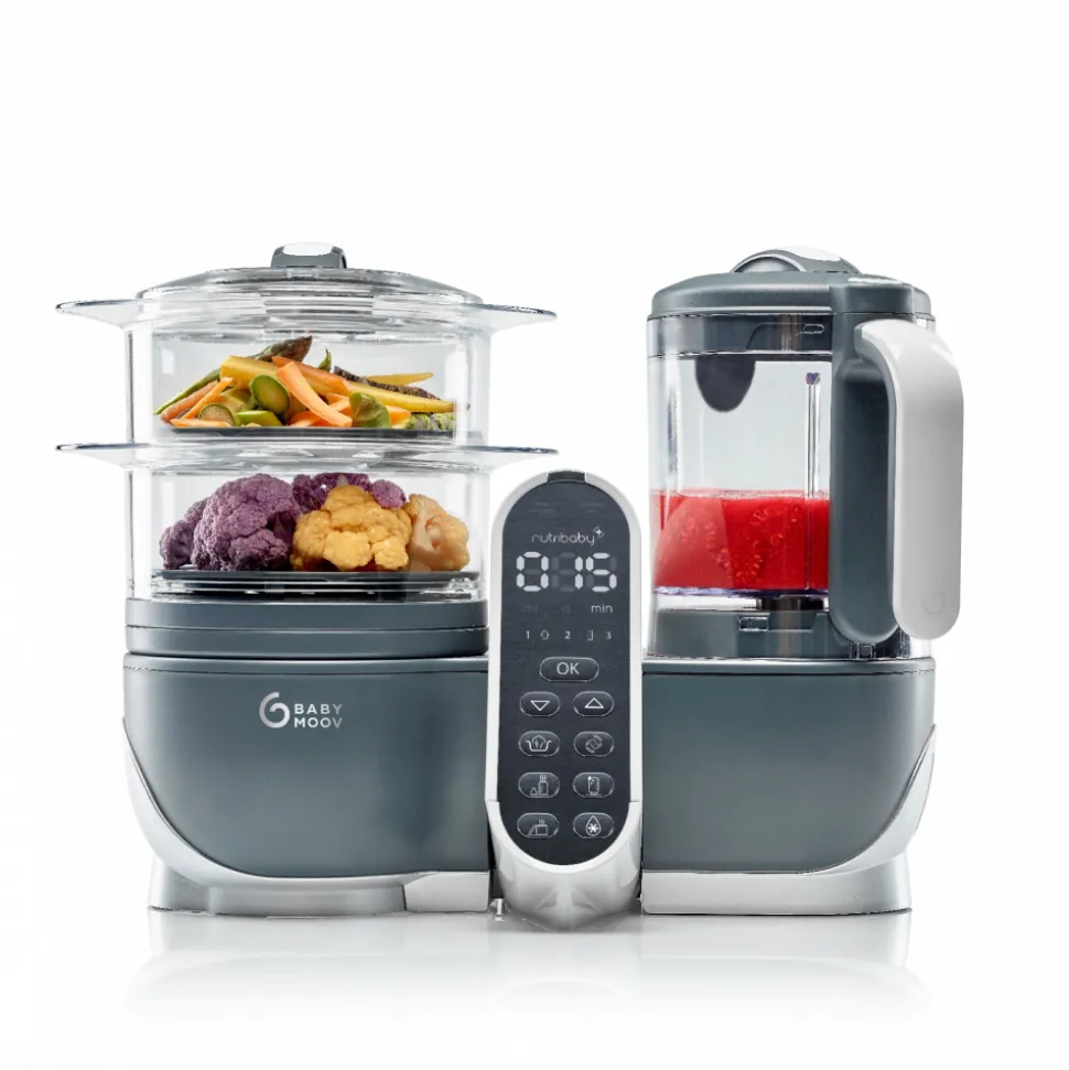 Robot de cuisine nutribaby+ industrial grey