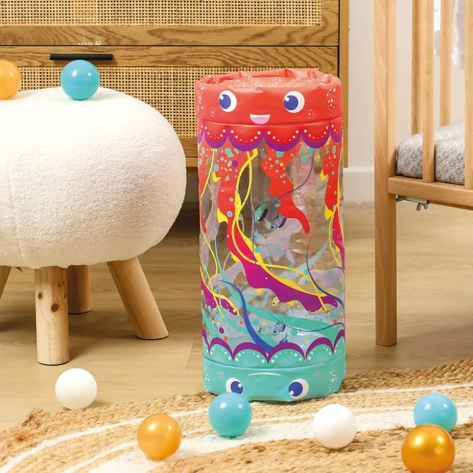 Rouleau d'activités baby roller méduse