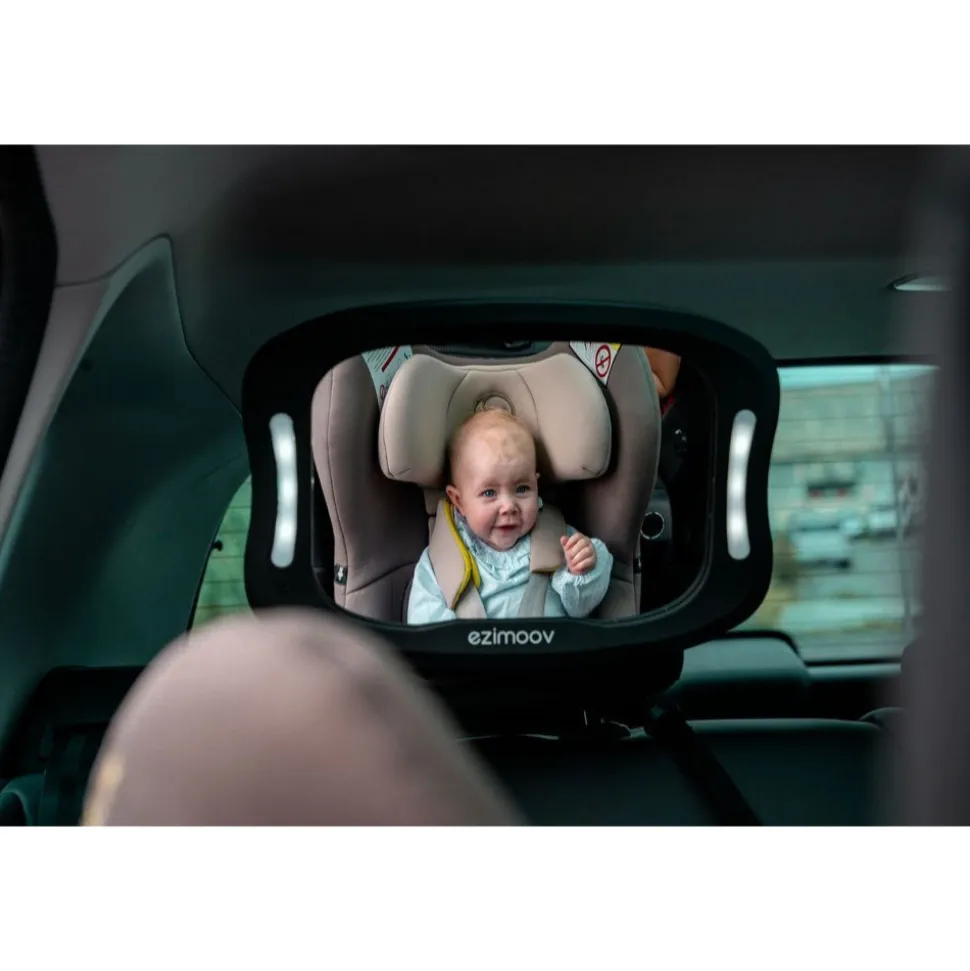 Rétroviseur bébé ezi mirror led - eco friendly