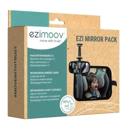Rétroviseur bébé ezi mirror pack - eco friendly