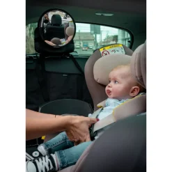 Rétroviseur bébé ezi mirror round - eco friendly