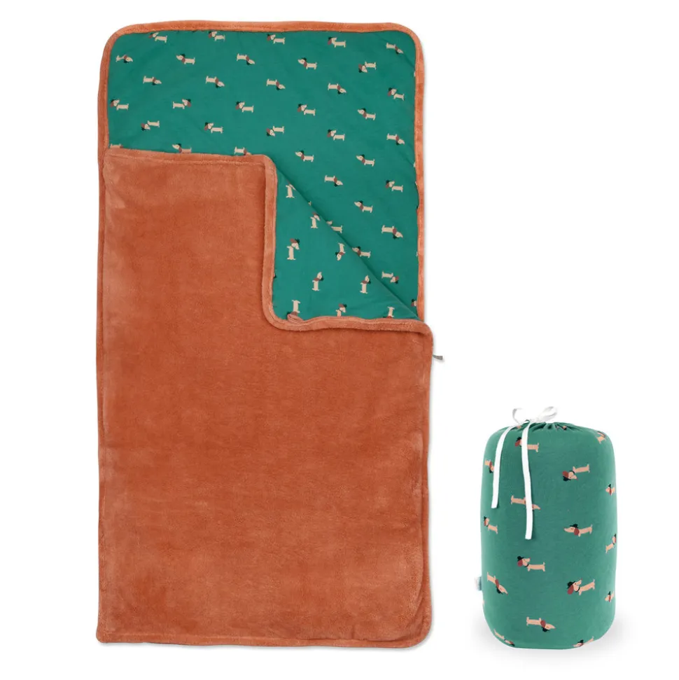 Sac de couchage enfant 70x140 cm noisette