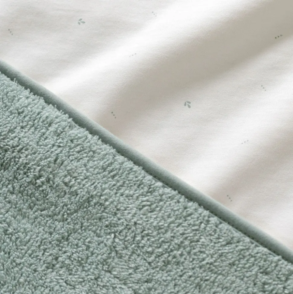 Sac de couchage enfant 70x140 cm vert céladon
