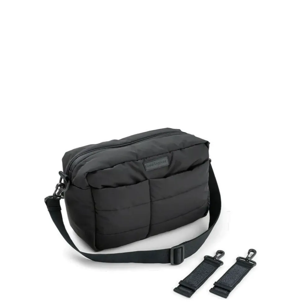 Sac de poussette matelassé noir