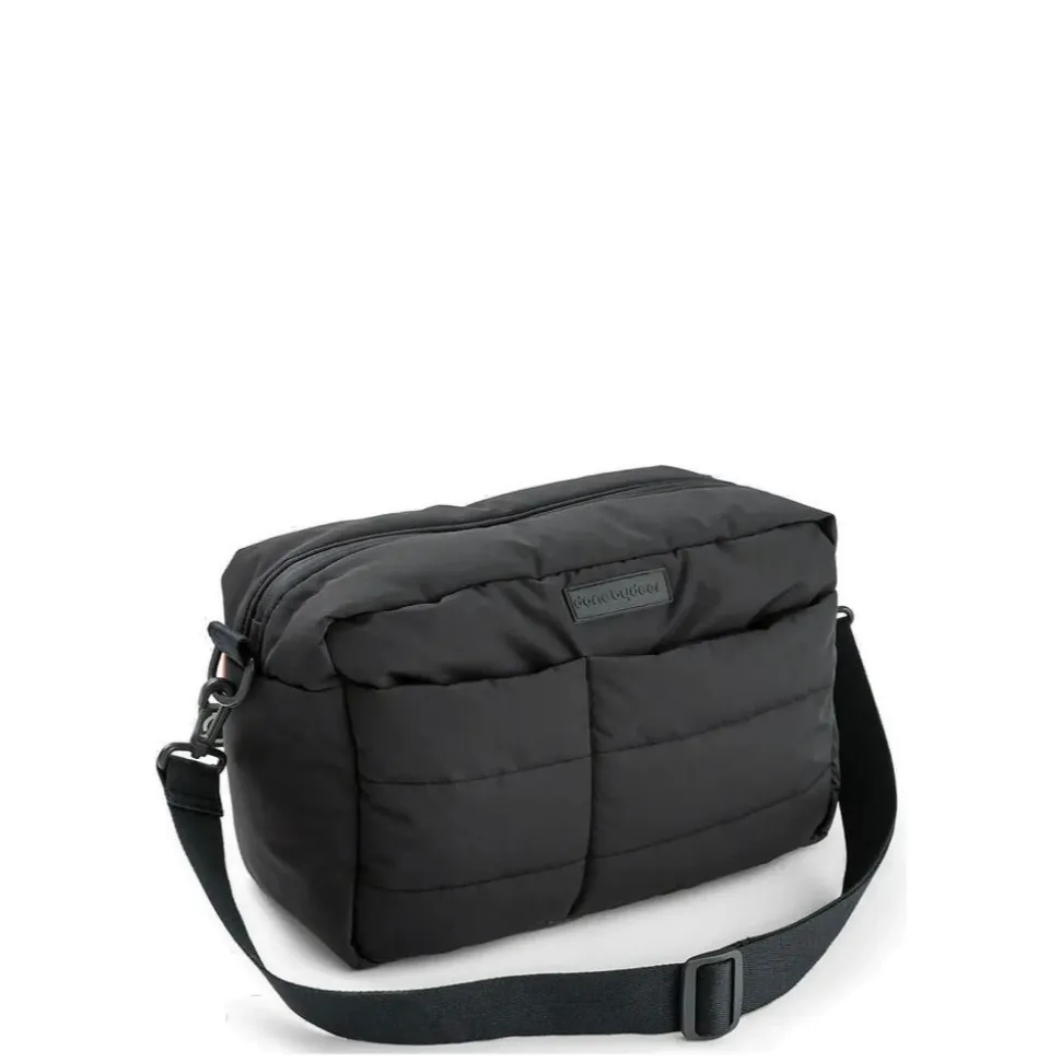Sac de poussette matelassé noir