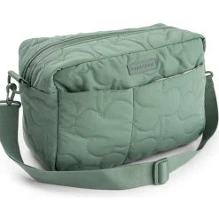 Sac de poussette matelassé vert