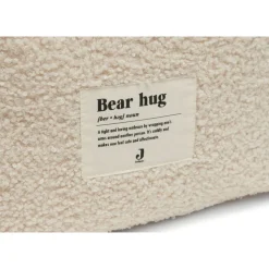 Sac de rangement bouclette naturel