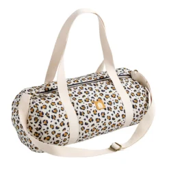 Sac de voyage léopard blanc