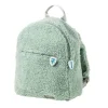 Sac à dos bouclette teddy vert