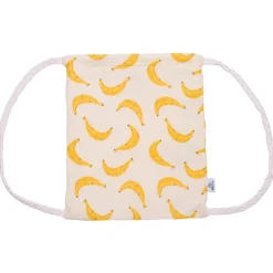 Sac à dos en double gaze bretelles tressées bananes