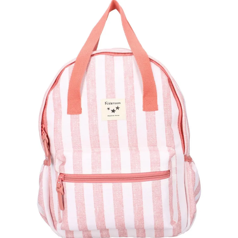 Sac à dos enfant à anses - rayures roses
