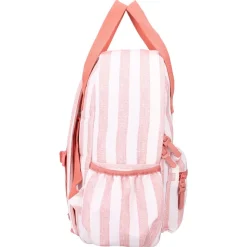 Sac à dos enfant à anses - rayures roses