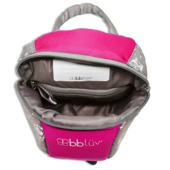 Sac à dos enfant avec sangle amovible päk rose
